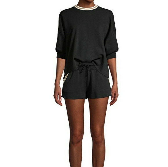 Joie Burdett sweatshirt shorts-NWT Med - Picture 6 of 7